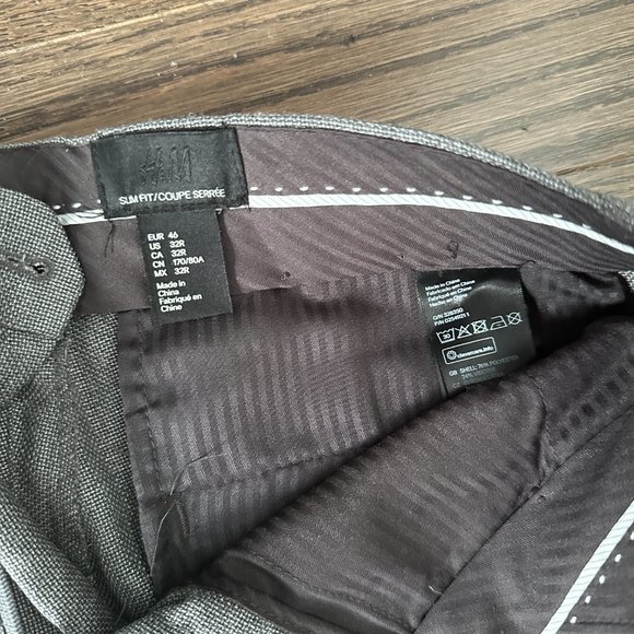 3 Pairs of H&M Dress Formal Pants (Lot of 3 Pants) - Picture 4 of 6